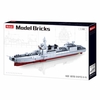 Конструктор Sluban *Флот: Миноносец* 618 элементов, масштаб 1:450 - M38-B0700