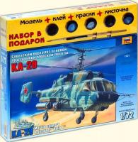 Сборная модель - Подарочный набор *Вертолет *Ка-29*, масштаб 1:72 -  7221П