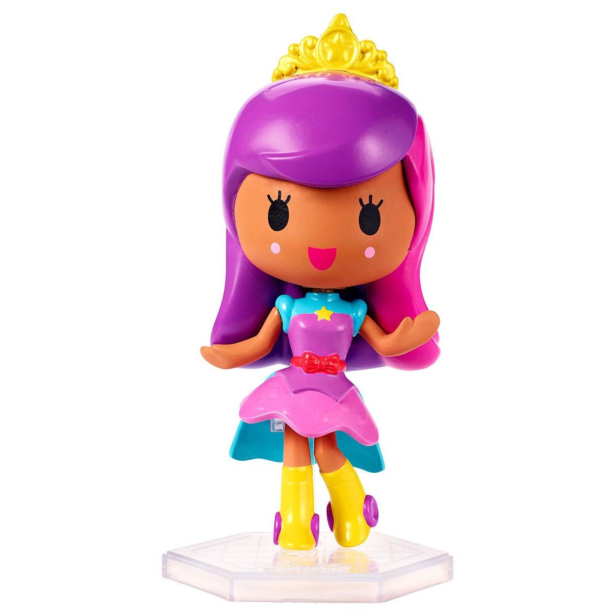 Мини-кукла Barbie Виртуальный мир в розово фиолетовой одежде - DTW15|DTW13
