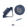 Радиоуправляемый внедорожник MN Model Jeep Wrangler 4WD RTR масштаб 1:12 2.4G - MN-128 BLACK