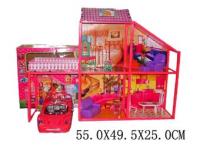 Дом для куклы с машиной Shantou Gepai - 6981