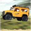 Радиоуправляемая машина MN MODEL джип Land Rover Defender (желтый) RTR 4WD масштаб 1:12 2.4G - MN-98