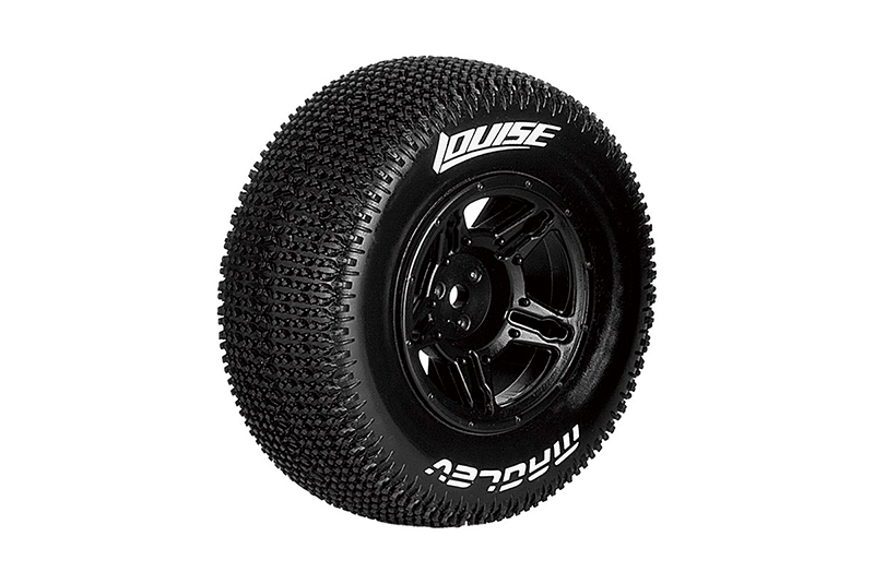 Колеса в сборе Louise Rc для автомоделей SLASH REAR, SLASH 4X4 F|R, SCRT10 F|R*BLITZ F|R 12mm (2шт) - L-T3145SBTR