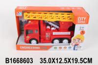 Пожарная машина инерционная Shantou Gepai (звук) - 1126824-PJ76
