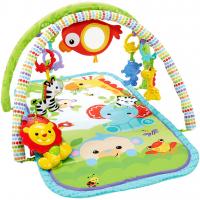 Игровой коврик 3 в 1 Fisher Price *Друзья из тропического леса* (звук) - CHP85