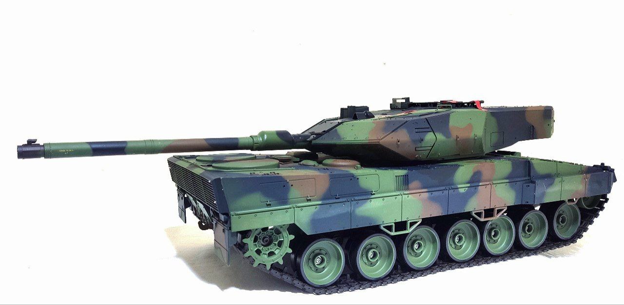 Радиоуправляемый танк Heng Long German Leopard II A6 масштаб 1:16 2.4G - 3889-1 V5.3