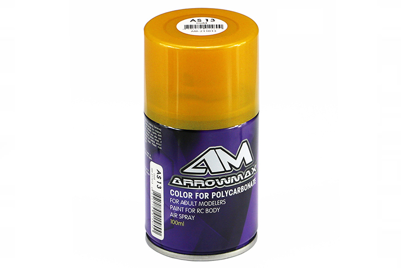 Краска по лексану ARROWMAX золотая AS13 (100мл) - AM-211013