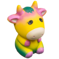 Игрушка-антистресс сквиши Bondibon Жмяка, коровка, 10 см - ВВ3607