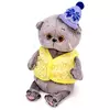 Мягкая игрушка Budi Basa Басик BABY в меховом жилете 20 см - BB-090