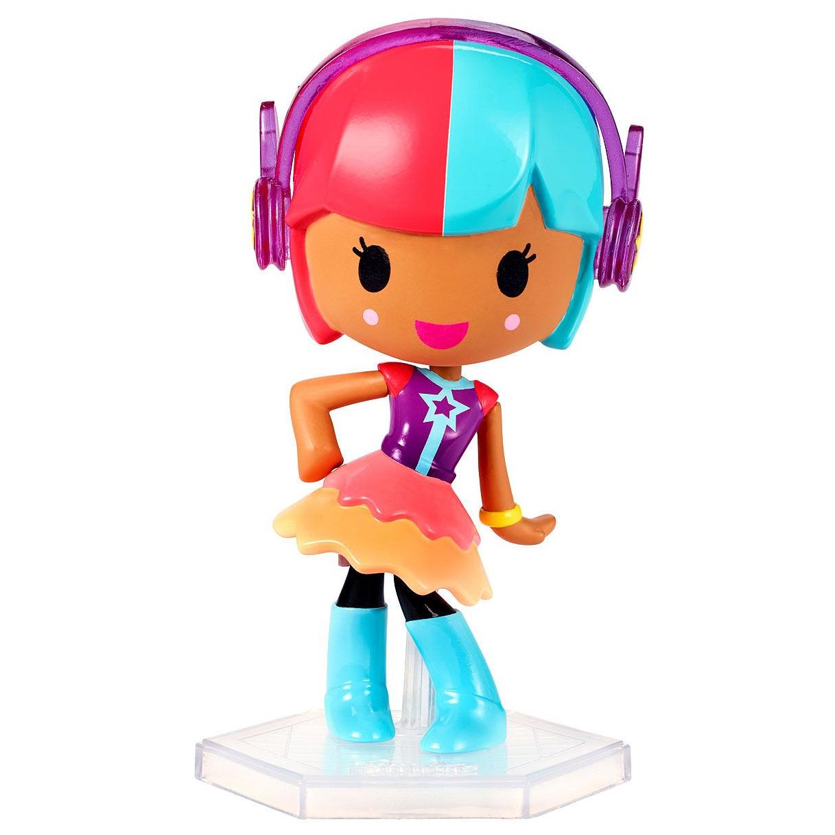 Мини-кукла Barbie Виртуальный мир в фиолетово оранжевой одежде - DWW30|DTW13