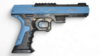 Водный пистолет DEJIN на аккумуляторе - SF66-35-Blue