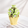 Конструктор цветы в горшочке Собери сам RTOY Plante *Фиалка*, 69 элементов - JK2710-1