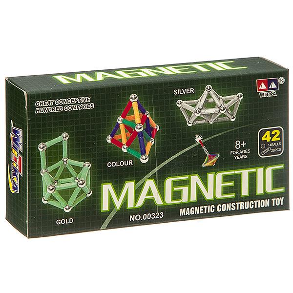 Магнитный конструктор MAGNETIC, 42 детали - Г93664