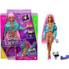 Кукла Mattel Barbie Экстра с розовыми косичками - GXF09