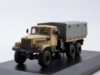 Сборная модель AVD КРАЗ-255Б бортовой с тентом, масштаб 1:72 - 1581AVD