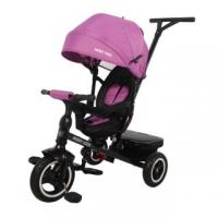 Велосипед 3 колесный Moby Kids Rider 360°, 10x8 AIR, фиолетовый - 641205