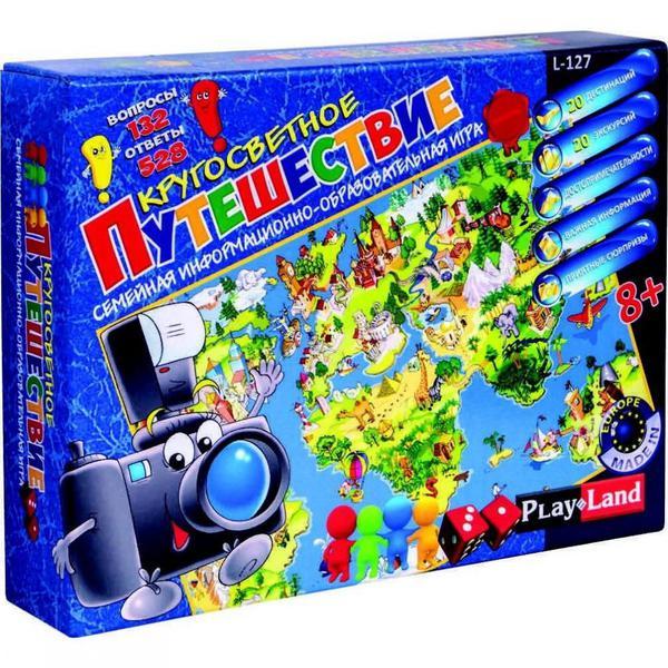Настольная игра Play Land Борьба IQ умов Кругосветное путешествие 2.0 - L-227