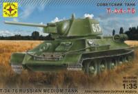 Сборная модель *Советский танк Т-34-76* - 303546