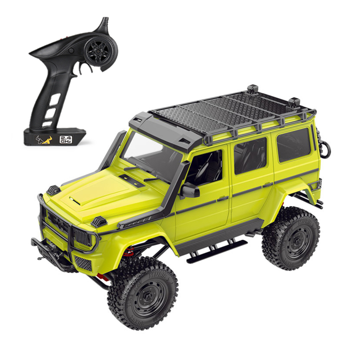 Радиоуправляемый краулер MN Model Mersedes G500 UPG (зеленый) 4WD RTR масштаб 1:12 2.4G - MN-86S GREEN