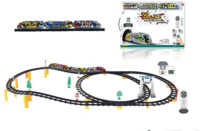 Железная дорога с пультом управления CS Toys (длина полотна 528 см, свет, звук) - 2816Y