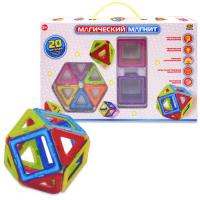 Конструктор ABtoys *Магический магнит*, 20 деталей, в коробке - PT-00733