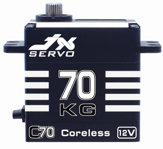 Сервопривод JX Servo C70 72кг | 0.08sec | 12V HV стандартный цифровой с металлическими шестернями - JX-C70