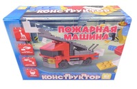 Конструктор ABtoys *Пожарная машина*, 82 элементов - PT-00444