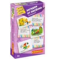 Настольная игра Bondibon *Загадки от лисёнка* - ВВ3914