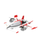 Радиоуправляемый самолет XK Innovation RTF 2.4G - QIDI-570-RED