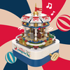 Конструктор музыкальная шкатулка RTOY Music Box *Весёлая Карусель*, 392 элементов - JK1206