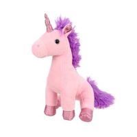 Мягкая игрушка Fluffy Family Единорог розовый 26 см - 681671