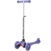 Самокат-кикборд Novatrack Disco-kids, детский, max 25 кг, фиолетовый 107229 - 120H.DISCOKIDS.VL6