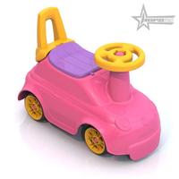 Каталка машина *Крутышка* со спинкой (розовая) - Н-431004|1