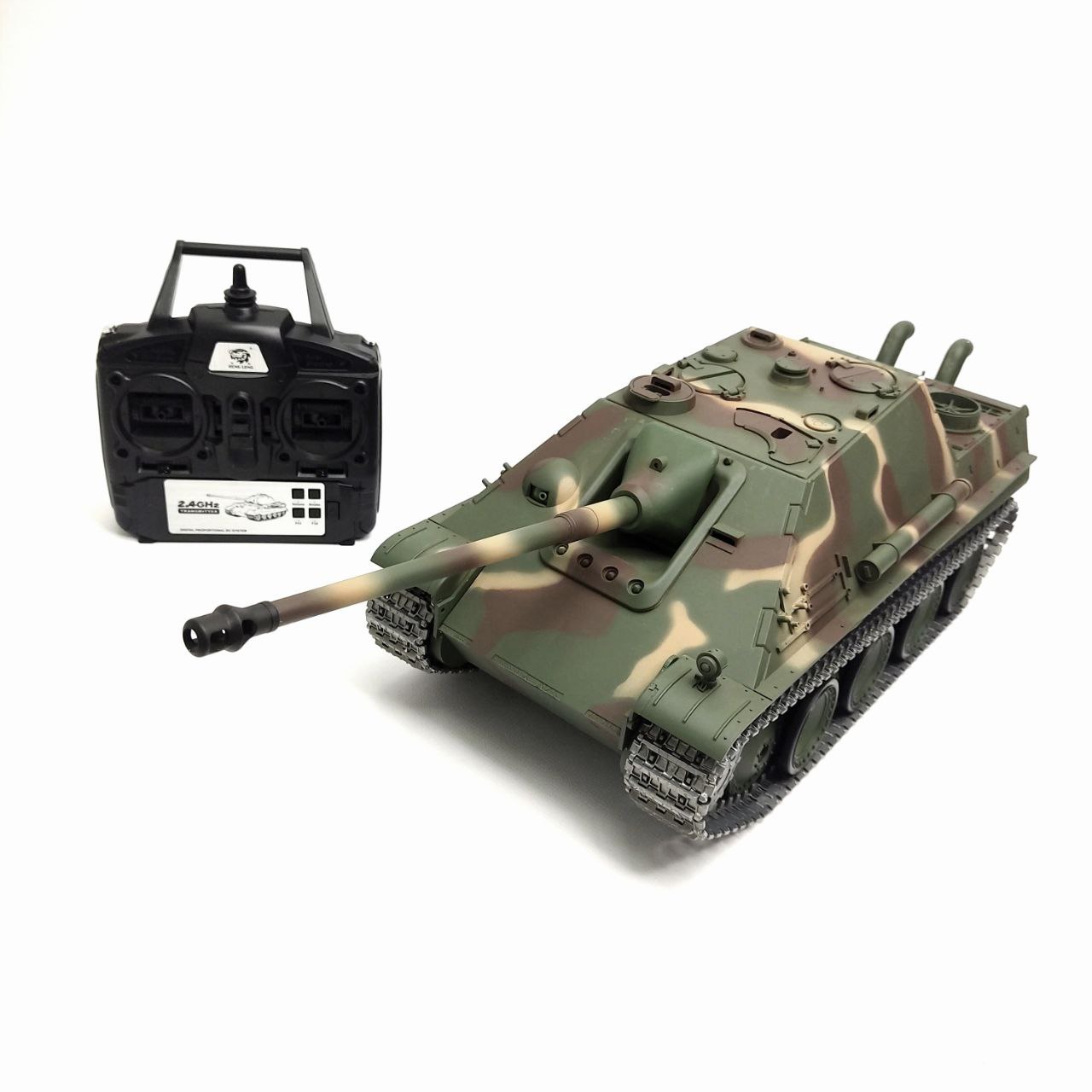 Радиоуправляемый танк Heng Long Jagdpanther (Германия) Pro V7.0 RTR масштаб 1:16 2.4G - 3869-1Pro V7.0