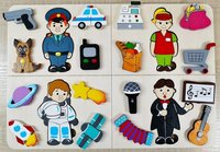 Мозаика-вкладыш Крона Профессии 2, 29 элементов - 143-083