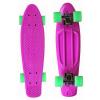 Скейтборд Triumf Active 22* TLS-401 розовый с зелеными колесами - во2919