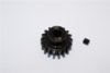 Стальной мотор-редуктор TRAXXAS 1|8 X-Maxx Steel Motor Gear (18T) - 1pc - GPM TXM018TS - TXM018TS-BK