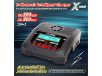 Универсальное зарядное устройство G.T.Power X2MINI Dual Power 19-26|220В, 10Aх2 - GTP-X2MINI