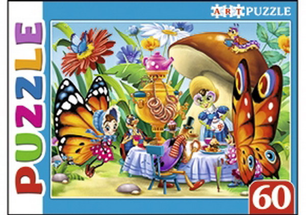 Пазл Рыжий кот *Artpuzzle. Сказка №86*, 60 элементов - ПА-4528