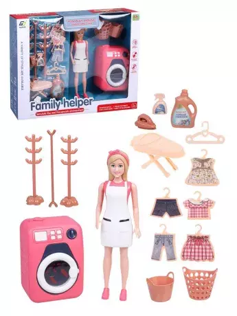 Игровой набор с куклой Бытовая техника, 19 шт. - WS40B
