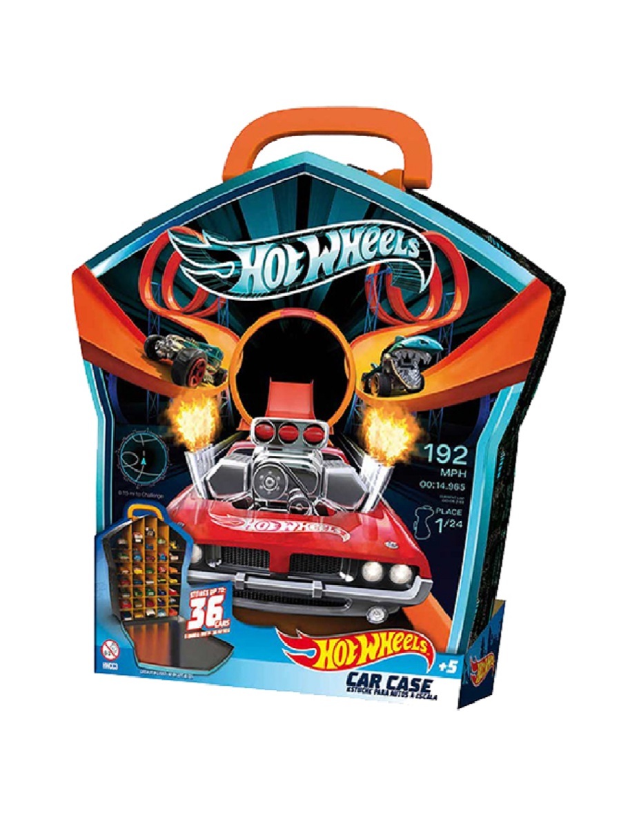 Кейс для хранения Hot Wheels чёрный 36 машинок - HWCC3-B