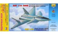 Сборная модель - Подарочный набор Самолет Миг-1.44 масштаб 1:72 - 7252П