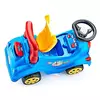 Машина-каталка GUCLU Cool Riders, с клаксоном, синяя - 4263_Blue