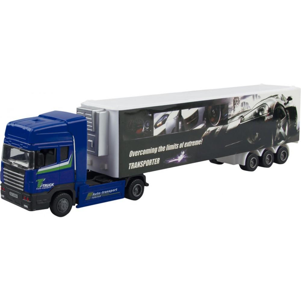 Машина Autogrand *HEAVY DUTY TRUCK* тягач с полуприцепом 1:48, серия JUNIOR MOTORS - 34076