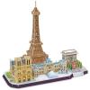 3D пазл Достопримечательности Парижа Cubic Fun - MC254h