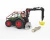 Трактор Bruder Fendt 936 Vario лесной с манипулятором - 03-042