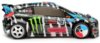 LEGEND! Модель раллийного автомобиля HPI MicroRS4 Ken Block Ford Fiesta 2014 ST RX43 4WD RTR масштаб 1:18 2.4G - HPI-114192