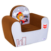 Игровое кресло Paremo серии *Экшен*, Гонщик, цвет Шоколад - PCR320-55