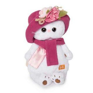 Мягкая игрушка Budi Basa Кошечка Ли Ли в панаме и шарфе 24 см - LK24-011