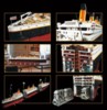 Конструктор Lepin Большой Титаник 135см, детализация, 9090 элементов - LE-KK6998